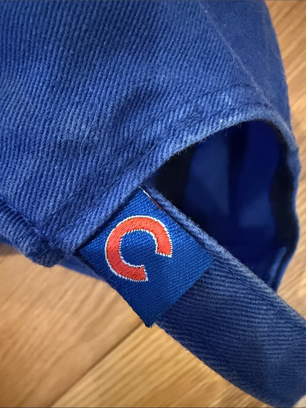 Chicago Cups Kids Blue Baseball Cap with Red 'C' Logo One Size